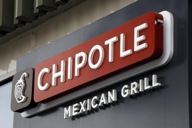  A sign is seen at a Chipotle Mexican Grill restaurant in San Francisco, California July 21, 2015. Reuters/Robert Galbraith 