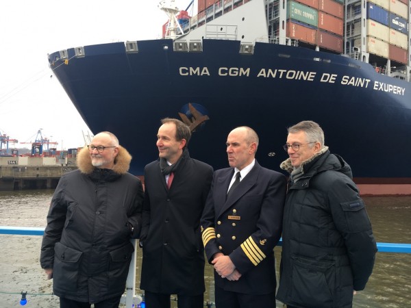 On March 15, a press trip through the Port of Hamburg took place on the occasion of the 