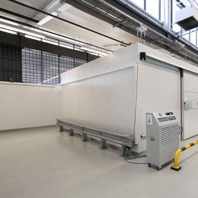 Cold storage at dnata's Zurich facility