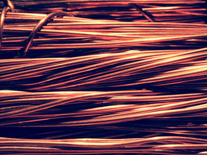 Copper is Chile's most important export product 