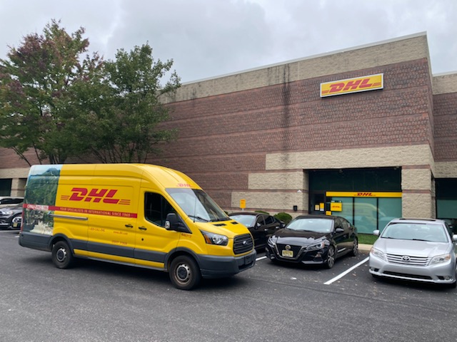 DHL's recently opened New Jersey facility