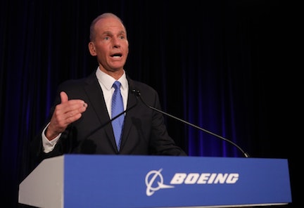 Boeing Co. Chief Executive Officer Dennis Muilenburg