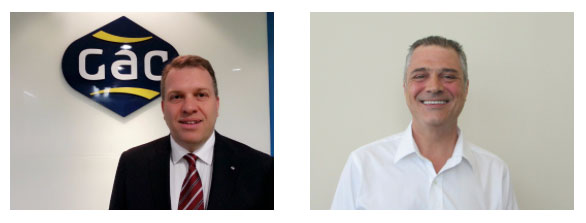 (Left to Right) Claus Schensema, Director – General Freight for GAC North America - Logistics Paul Fardy, Managing Director for GAC North America – Logistics