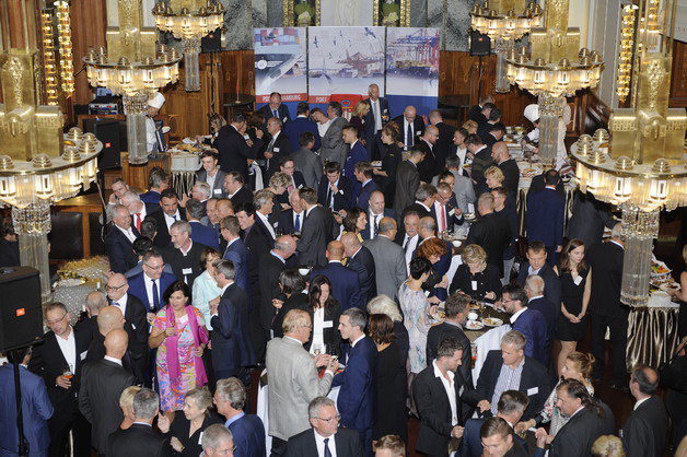 Around 250 guests came to the Port of Hamburg Evening in Prague