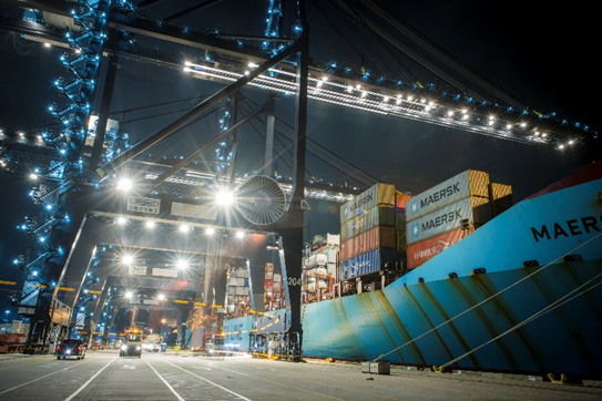Port Houston moved a total of 334,493 TEUs for the month of April.