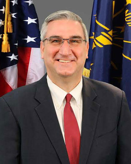 Newly-elected Indiana Governor Eric Holcomb 