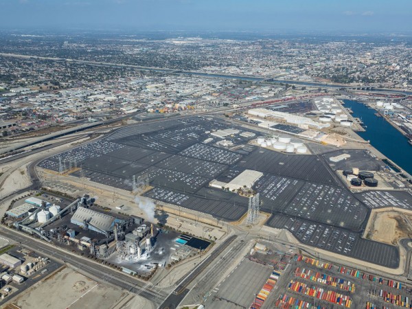 Toyota Logistics Services at the Port of Long Beach.