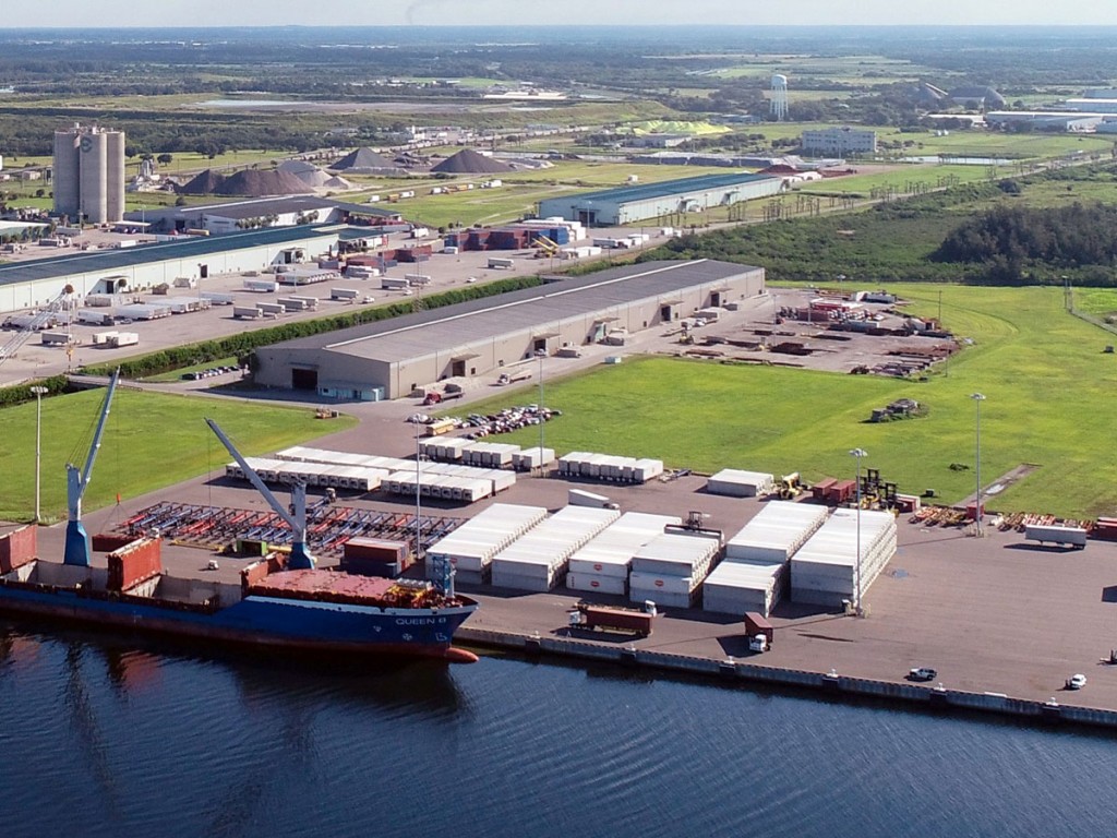 Port Manatee is advancing an $8.3 million project to nearly double the size of its dockside container yard with approval today [Tuesday, July 28] of a construction contract by the Manatee County Port Authority.