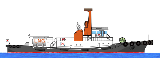 Image of LNG-fueled Tugboat