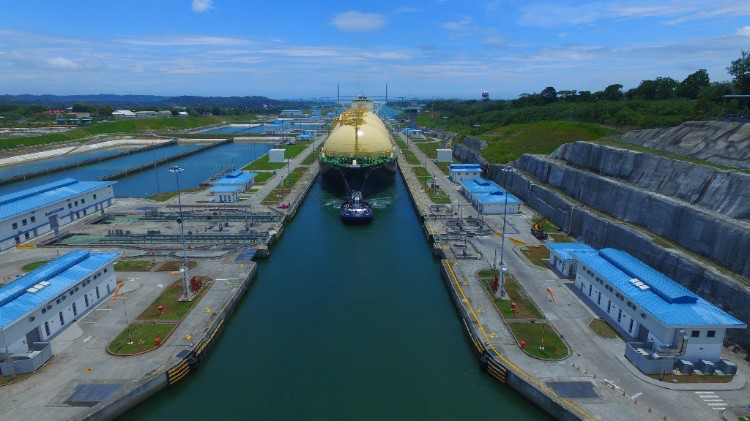 The Panama Canal transited the LNG Sakura over the weekend. 