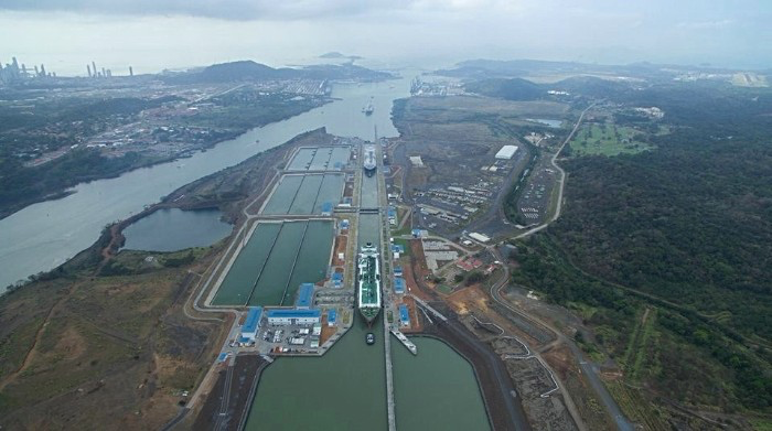 The Panama Canal transited three LNG vessels in one day, marking a first for the waterway.