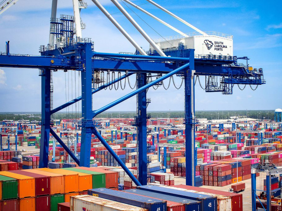 S.C. Ports handles record cargo volumes year-over-year. (Photo/English Purcell/S.C. Ports Authority) 