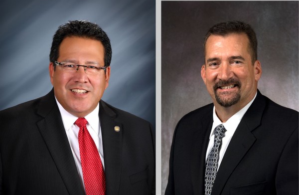 From left to right: Sylvester Aguilar, Chairman, Stephen Griffen, Vice-Chairman