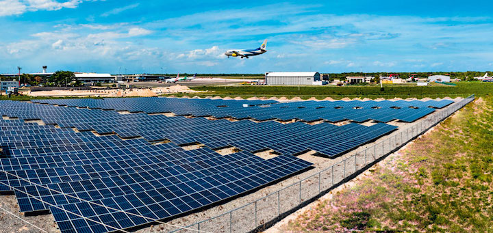 VINCI Airport's solar plant in the Dominican Republic