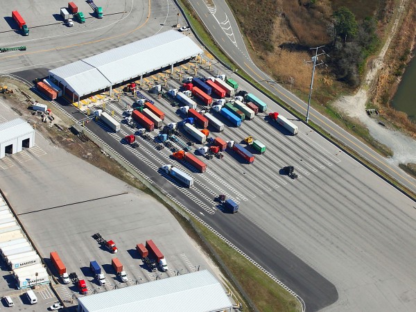 At VIG (pictured) an average of 765 reservations per day are completed resulting in a 32 percent reduction in turn times at that terminal. Photo is courtesy of The Port of Virginia